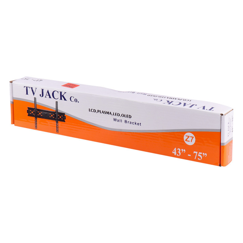 پایه دیواری ثابت تلویزیون ۴۳ تا ۷۵ اینچ TV Jack Z8