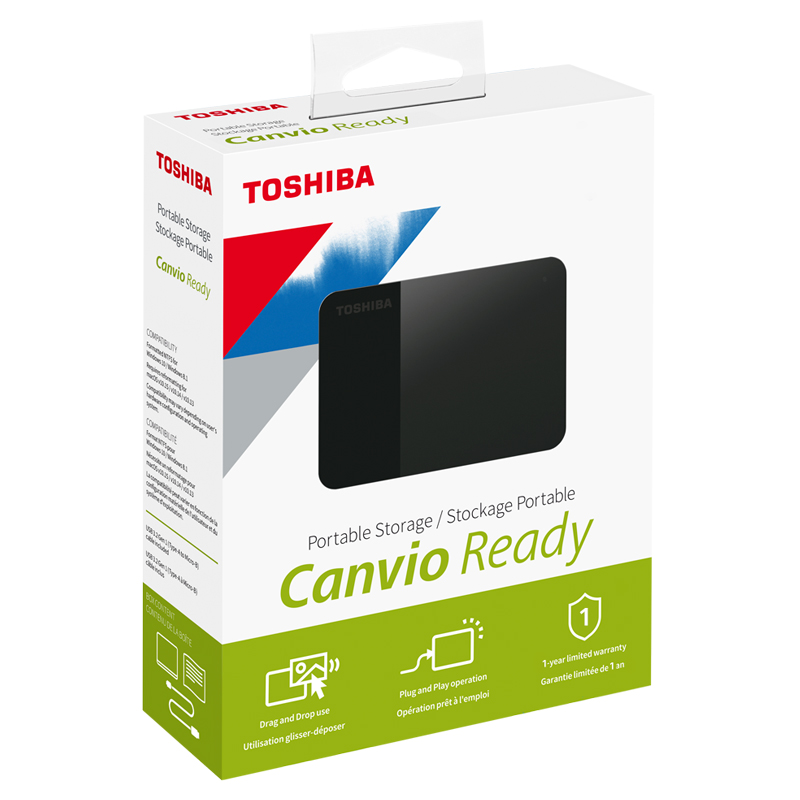 هارد اکسترنال توشیبا ۱ ترابایت Toshiba Canvio Ready 1TB