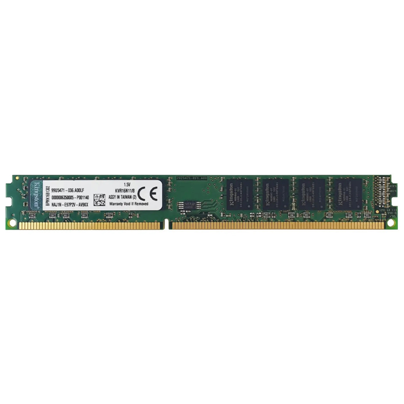 رم کامپیوتر کینگستون ۸ گیگابایت Kingston DDR3 8GB 1600Mhz